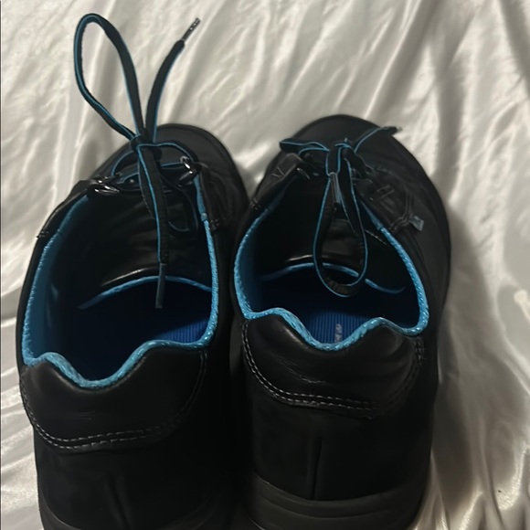 SAS Black and Blue Athletic Shoes Sporty Comfort - Picture 3 of 4